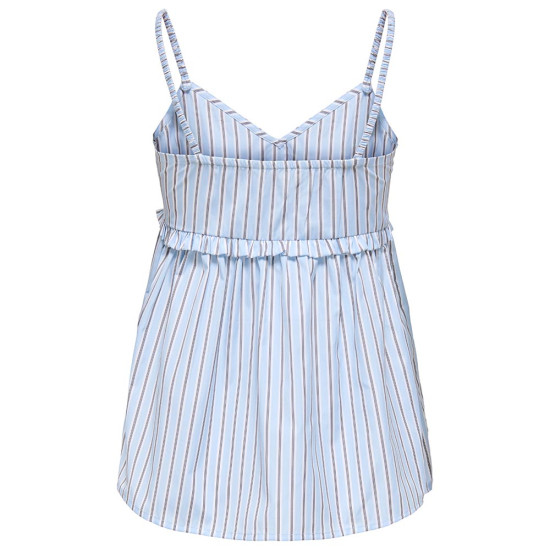 Only Γυναικεία αμάνικη μπλούζα Loris Striped Flowy Top